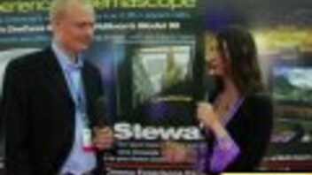 Stewart CineCurve screen (CEDIA UK 2006)