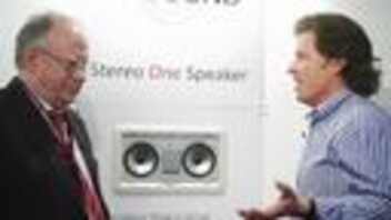 AirSOUND new prototype Stereo One Speaker (ISE 2008)