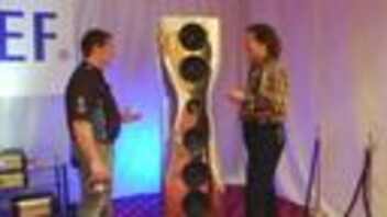 KEF Muon speakers, a true work of art (Sound & Vision - The Bristol Show 2008)