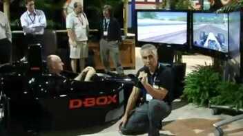 D-box offre des sensations en temps réel pour jeux et home-cinéma (CEDIA Expo Denver 2008)