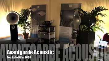 Avantgarde Acoustic Duo et One : système haut-rendement à pavillons (Top Audio Milan 2008)