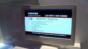 Toshiba introduit un téléviseur combo DVD de 26 pouces (CES 2009)