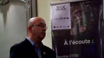 Audire : Dominique Rigolet s'exprime sur la certification THX niveau 3 vidéo (Salon HiFi HC)
