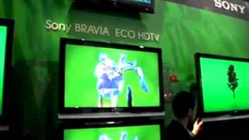 Sony VE-5 : gamme de téléviseur Bravia écologique (CES 2009)