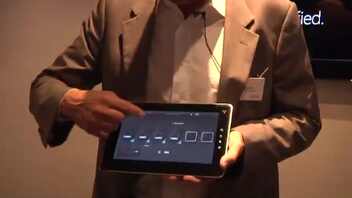 IFA 2010 : Toshiba Folio 100, tablette tactile sous Android