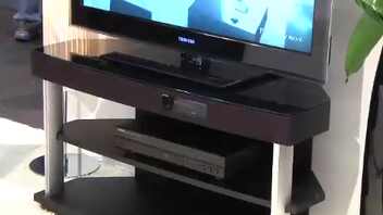 Yamaha YRS : présentation du meuble Home Cinéma intégra YRS-700 (IFA 2010)