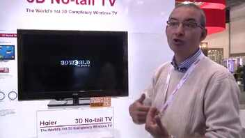 Haier 3D No-tail TV : téléviseur 3D sans-fils ni alimentation (IFA 2010)