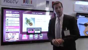 LG HbbTV : portail de contenus en ligne pour téléviseur universel (IFA 2010)