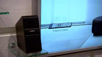 Yamaha NX-50 : enceintes d'appoint "booster télé" au son Yamaha (IFA 2012)