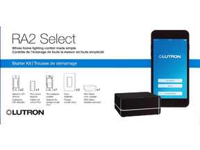 Illustration de l'article Lutron RA2 Select : gamme d'interrupteurs sans fil