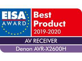 Illustration de l'article EISA 2019-2020 meilleur amplificateur Home-Cinéma : Denon AVR-X2600H
