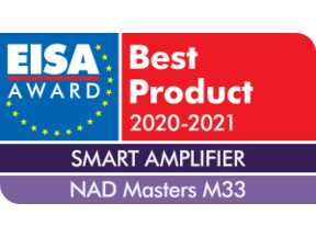 Illustration de l'article EISA 2020-2021, meilleur amplificateur connecté : NAD Master M33