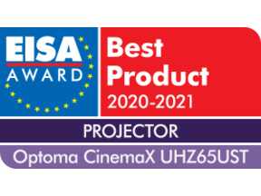 Illustration de l'article EISA 2020-2021, meilleur vidéoprojecteur : Optoma UHZ65UST