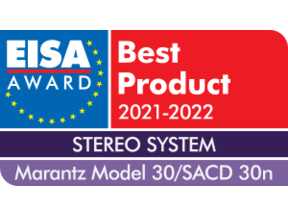 Illustration de l'article EISA 2021-2022, système stéréo : Marantz Model 30/SACD 30n