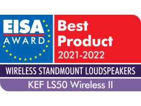 Illustration de l'article EISA 2021-2022, enceinte sans fil compacte: meilleur produit  KEF LS50 Wireless II