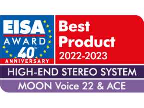 Illustration de l'article EISA 2022-2023, Moon Voice 22 & ACE : Système stéréo haut de gamme