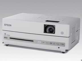 Illustration de l'article Epson EH-DM3 : vidéoprojecteur 540p avec lecteur DVD et port USB