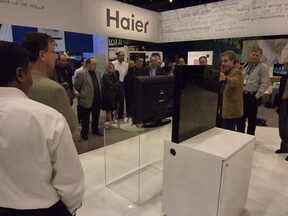 Illustration de l'article CES 2010: Haier lance le premier téléviseur sans aucun fils (même électrique...)