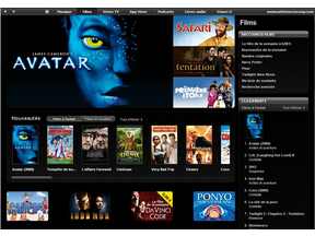 Illustration de l'article iTunes s'ouvre à la VOD pour les films avec Avatar