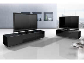 Illustration de l'article Just-Racks JRL : des meubles TV haut-de-gamme enfin accessibles