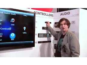 Illustration de l'article Control4 : une ou des solutions domotiques complètes avec interface embarquée (ISE 2011) en vidéo