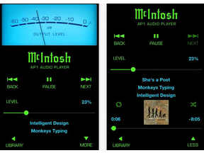 Illustration de l'article McIntosh AP1 Audio Player : tout le charme de la marque de légende sur votre iPhone/iPad