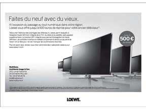 Illustration de l'article MultiZone (34) reprend jusqu'à 500€ votre ancien téléviseur pour l'achat d'un téléviseur Loewe