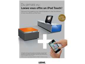 Illustration de l'article MultiZone : un iPod Touch offert pour tout achat d'une Loewe AirSpeaker et SoundVision