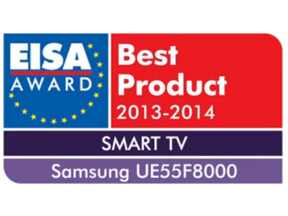 Illustration de l'article Samsung UE55F8000 : prix EISA 2013-2014 catégorie "Smart TV Européen"