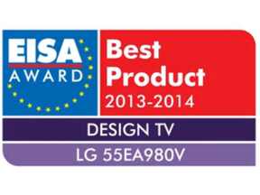 Illustration de l'article LG 55EA980V : EISA 2013-2014 catégorie "Téléviseur Design"
