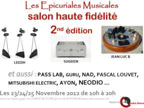 Illustration de l'article Pascal Louvet organise son salon haute-fidélité Les Epicuriales Musicales