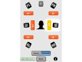 Illustration de l'article Genelec SpeakerAngle App : une application iPhone pour mesurer le pincement de ses enceintes
