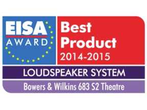 Illustration de l'article B&W 683 S2 Theatre : prix EISA 2014-2015 catégorie "Loudspeaker System"