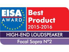 Illustration de l'article EISA 2015-2016 Hi-Fi : Focal Sopra N°2, High-End Loudspeaker