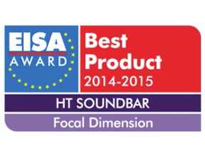 Illustration de l'article Focal Dimension : prix EISA 2014-2015 catégorie "Home-Theater Soundbar"