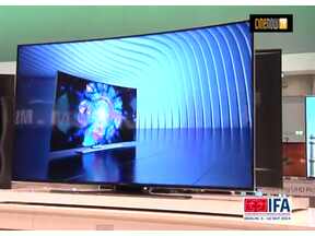 Illustration de l'article Samsung : téléviseurs UE55HU7200 et UE65HU7200, HUD-4K et incurvés