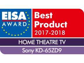 Illustration de l'article EISA 2017-2018 : Sony KD-65ZD9, meilleur TV home cinéma