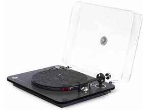 Illustration de l'article Elipson Omega 100 RIAA BT Carbon Black : platine vinyle Bluetooth