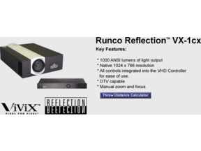 Runco Reflection VX-1cx