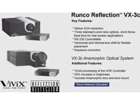 Runco Reflection VX-3c
