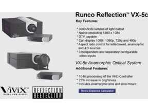 Runco Reflection VX-5c
