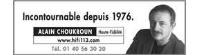 Alain Choukroun Haute Fidélité - HiFi 113